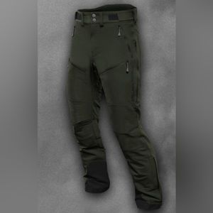 Men’s Softshell Pants - breathable & DWR. For technical activities. Size Small.